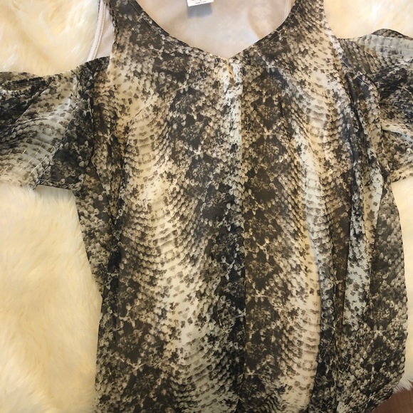 Snake skin print dress - Picture 1 of 6